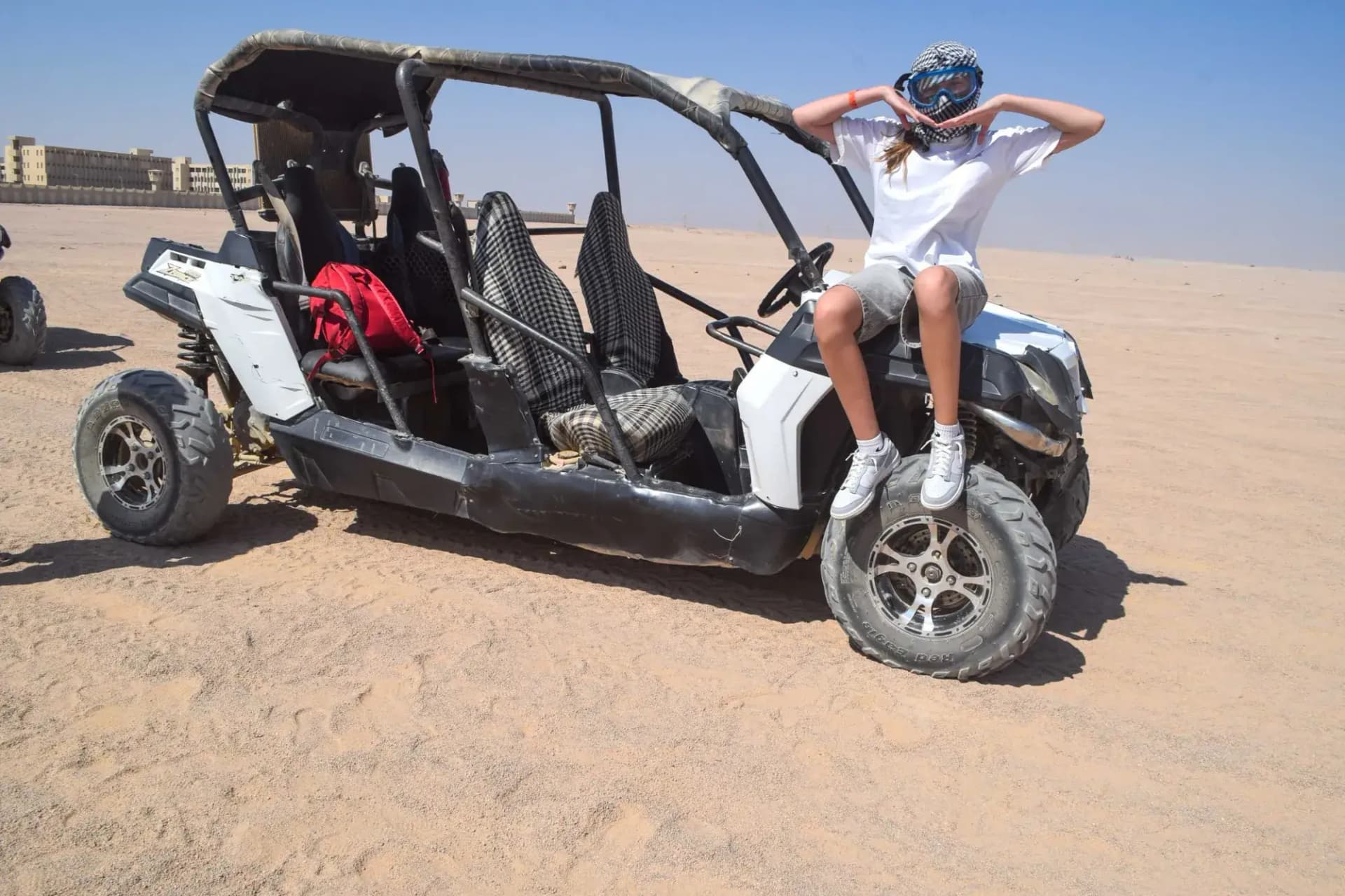 Private Buggy Tour Hurghada | Dune Buggy Safari with Camel Ride & Bedouin Village tour in Hurghada – image 1