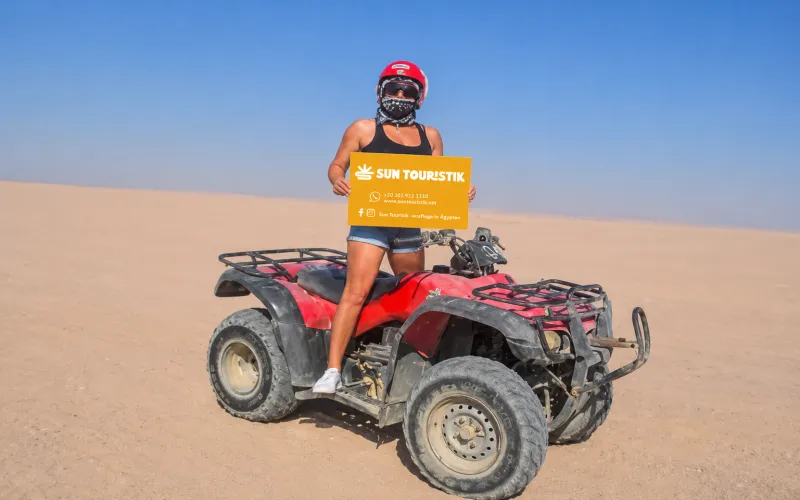 Desert safari quad biking Hurghada Eastern Desert