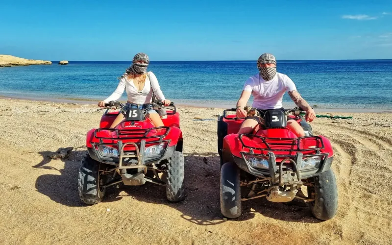 Beach quad biking excursion Red Sea Hurghada